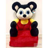 Plyšové křeslo rozkládací - Mickey