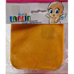 Dudlík FARLIN s krytkou a krabičkou - oranžovou