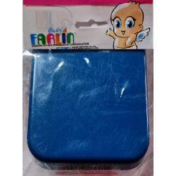 Dudlík FARLIN s krytkou a krabičkou - modrou