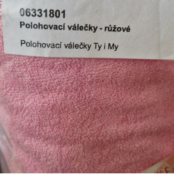 Polohovací válečky - růžové