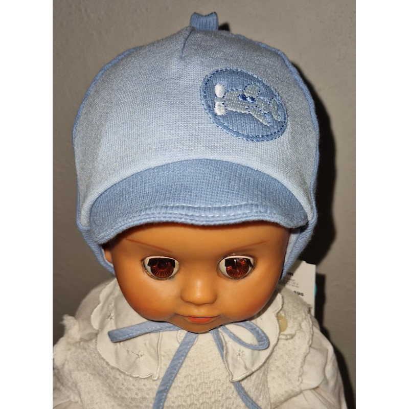 Čepička "LETADLO" vel. 42 - modrá