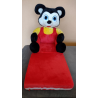 Plyšové křeslo rozkládací - Mickey