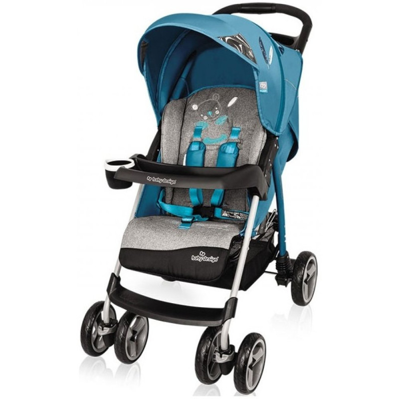 Sportovní kočárek 4BABY WALKER Lite 05 Tyrkys