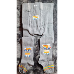 Punčocháče 80-86 šedé REWON