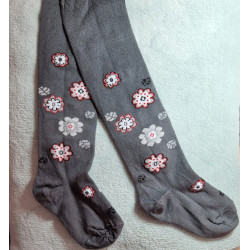 Punčocháče 92-98 šedé REWON