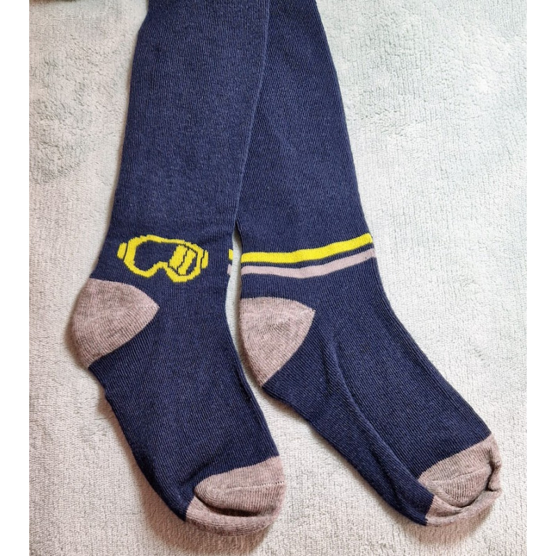 Punčocháče 128-134 modré POTÁPĚČ