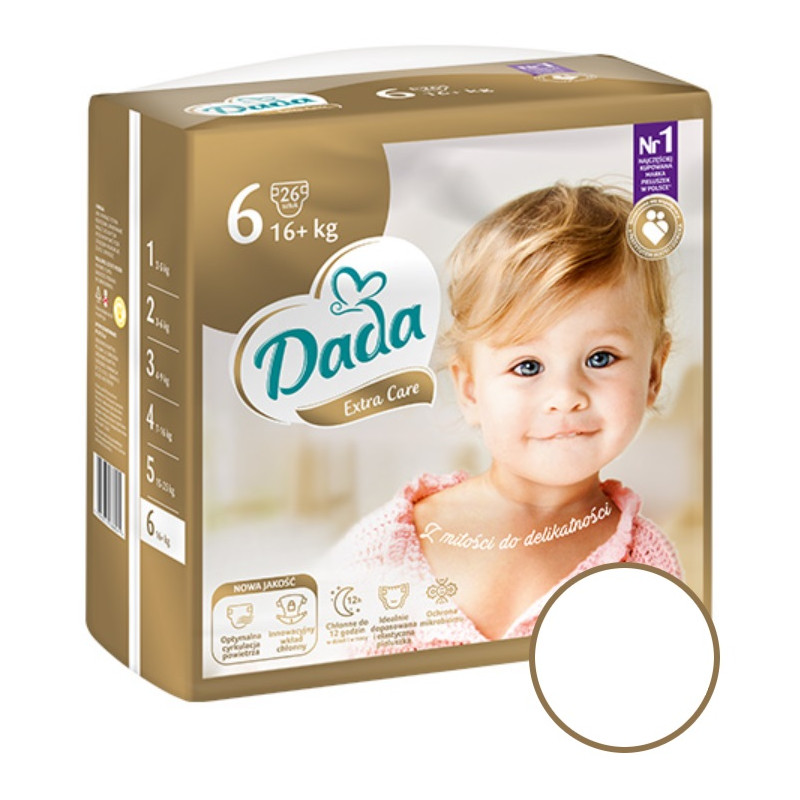 Plenky DADA Extra Care - 6 EXTRA LARGE (16+ kg)